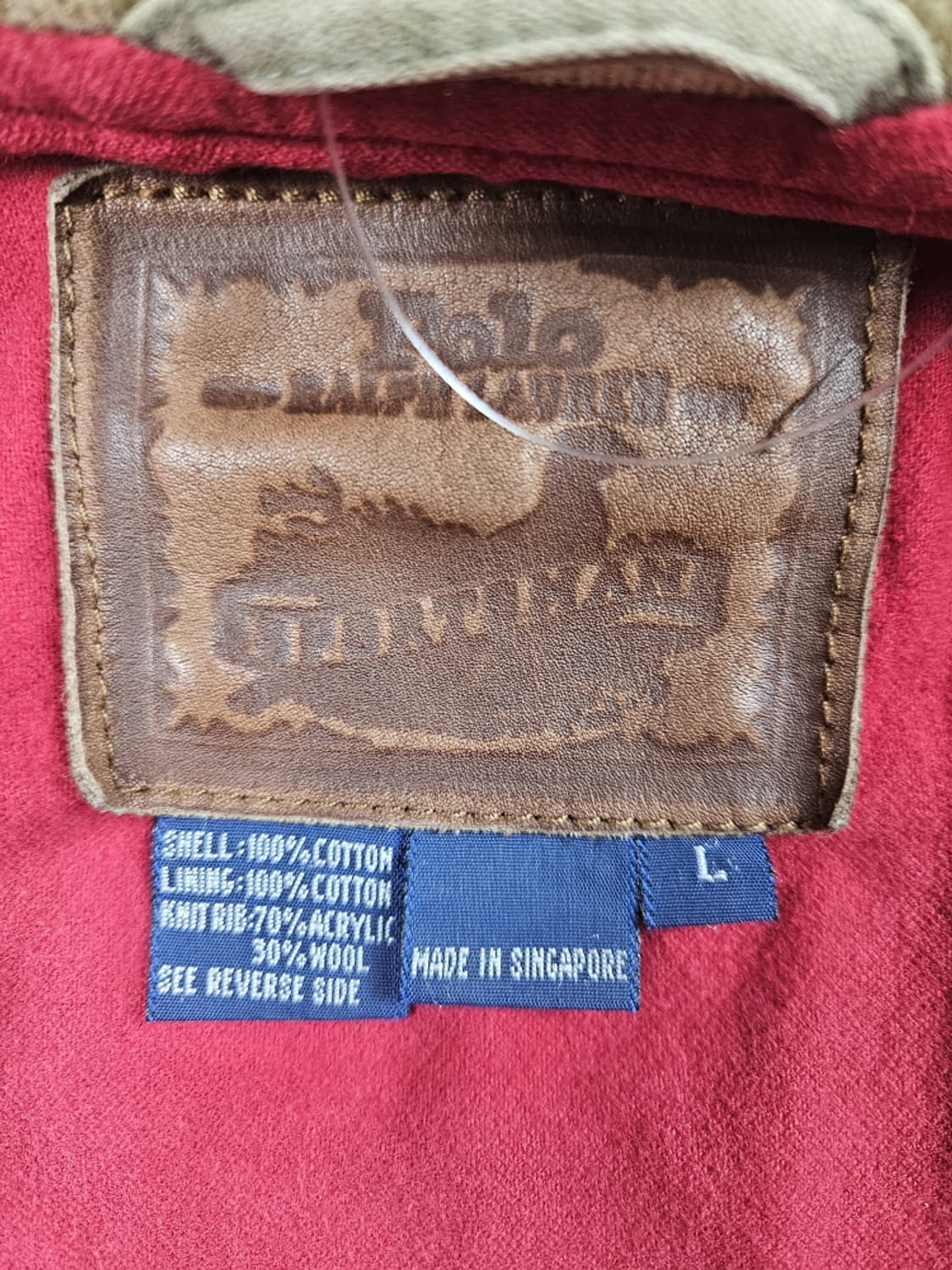 90's 폴로 스포츠맨 메카닉 캔버스 워크 자켓 ( L ) / 10448 상품이미지8