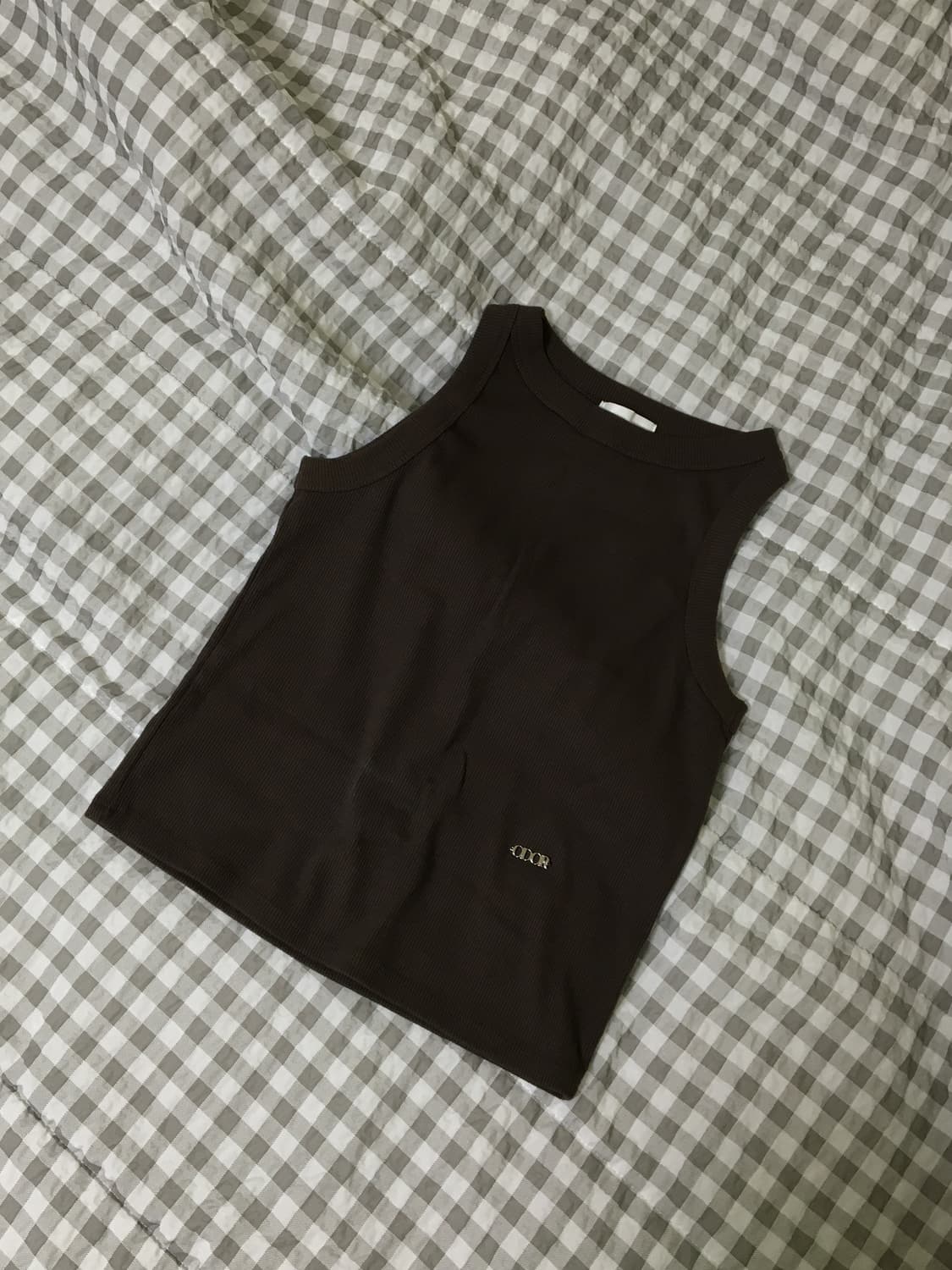 오도어 odor slim sleeveless - brown 상품이미지1