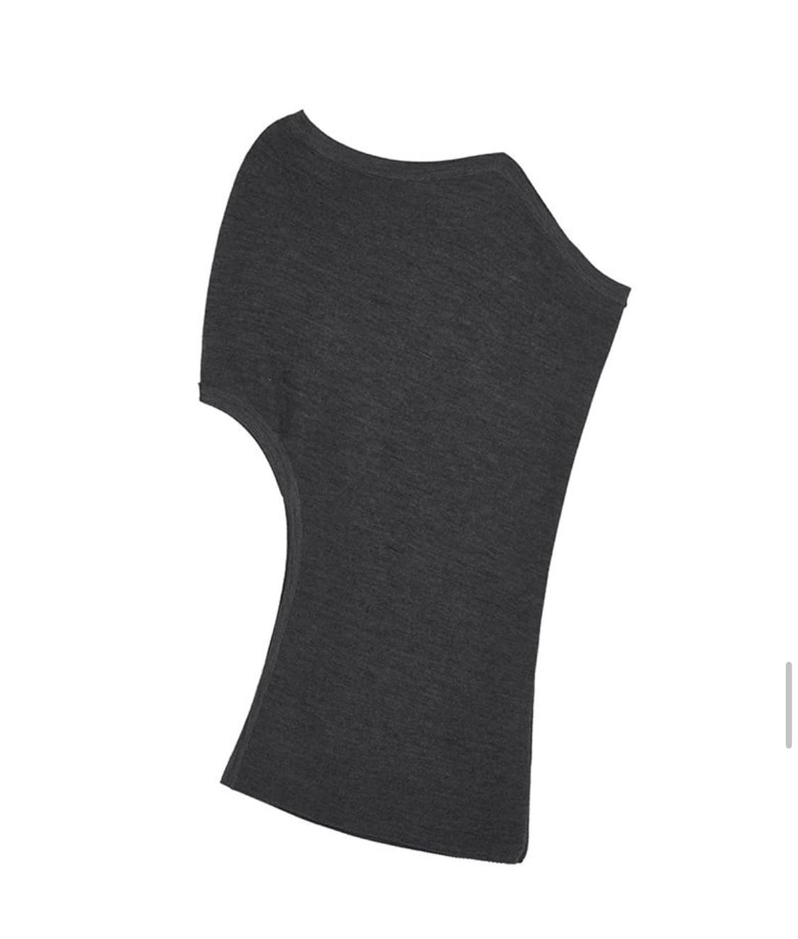 리포스 - 언발 오프 숄더 니트 ( 그레이 )  상품이미지3