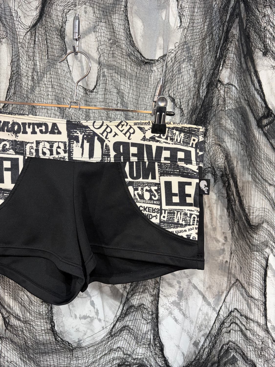 PUNK Onee Gyaru cubic short pants 상품이미지8