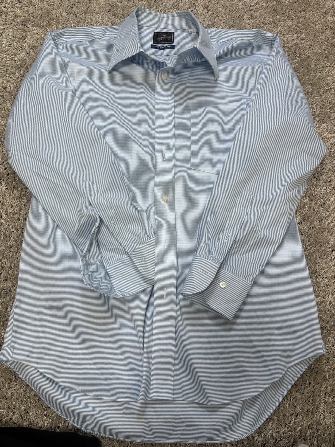 일본판 SAVILE ROW 스트라이프셔츠 사이즈100- 105 상품이미지1