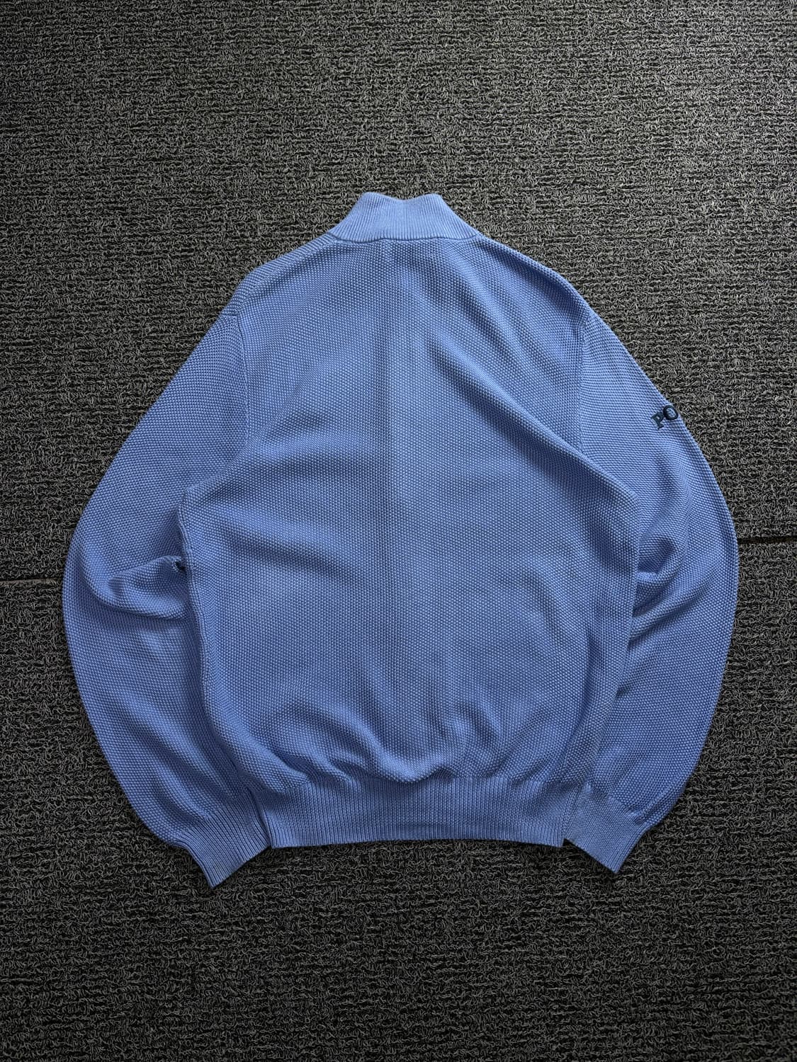 폴로 랄프로렌 빅포니 와플 니트 집업 1703 상품이미지4