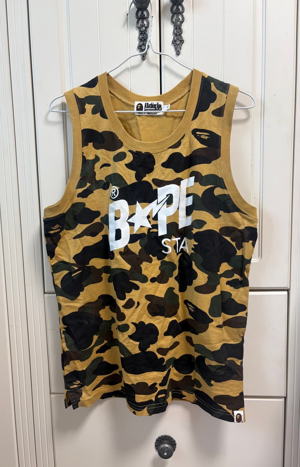 Bape 황계 슬리브리스 나시 S 상품이미지1