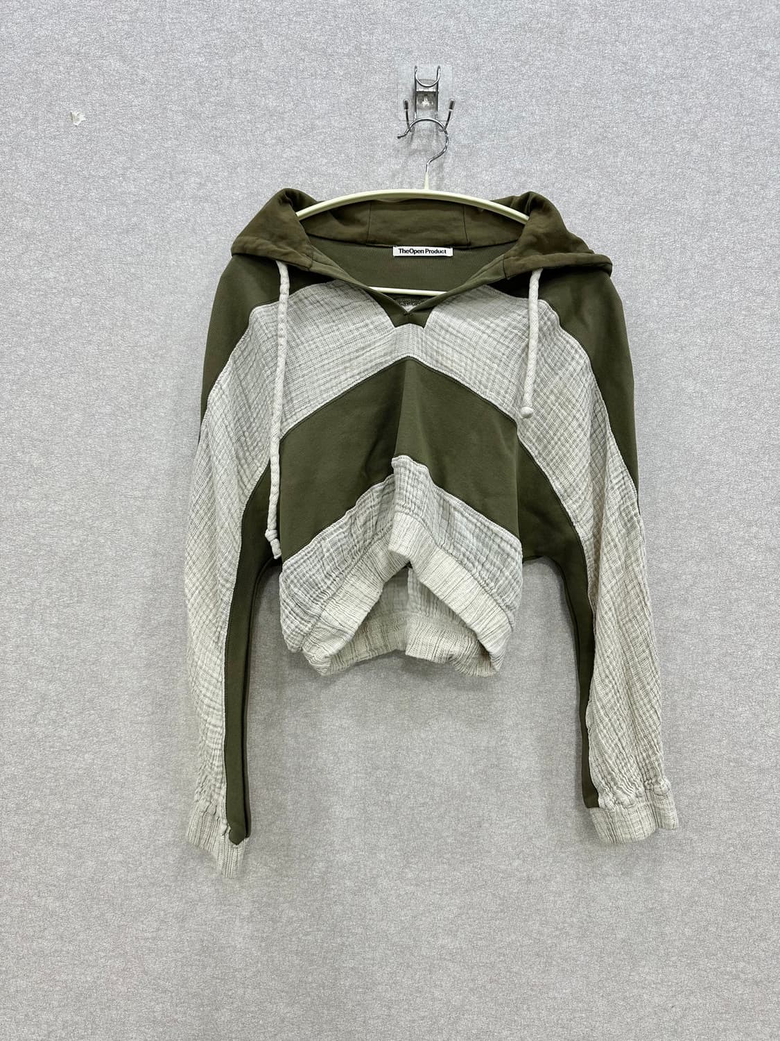더오픈프로덕트 크롭 후드 상품이미지2