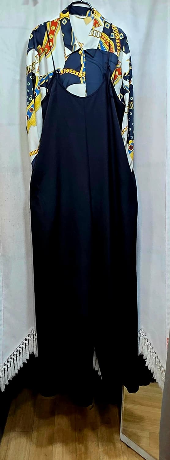 끈나시 점프수트 상품이미지1