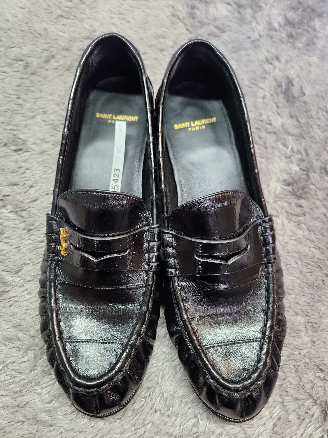 Saint laurent eel skinloafers 43생로랑일스킨로퍼 상품이미지2
