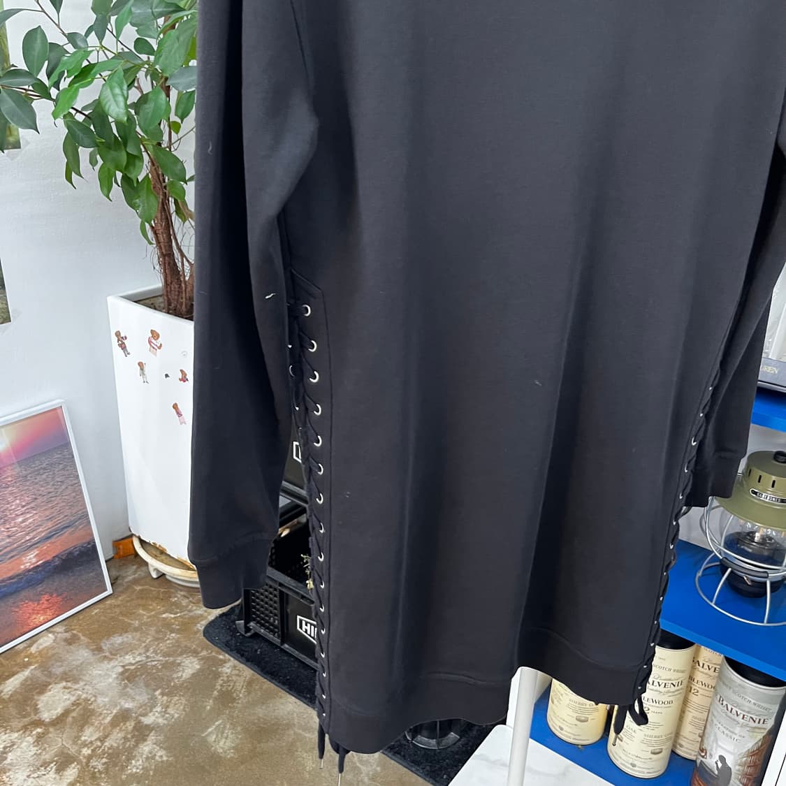 알렉산더맥퀸 롱 후드집업 XXS 상품이미지6