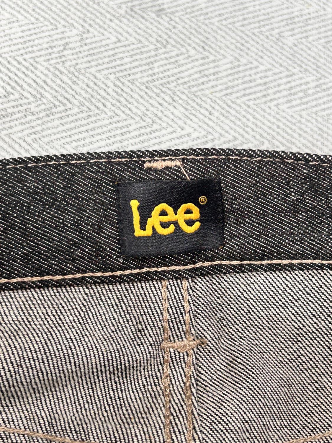 Lee 리 블랙 데님팬츠 청바지 30인치 스트레이트핏 상품이미지6