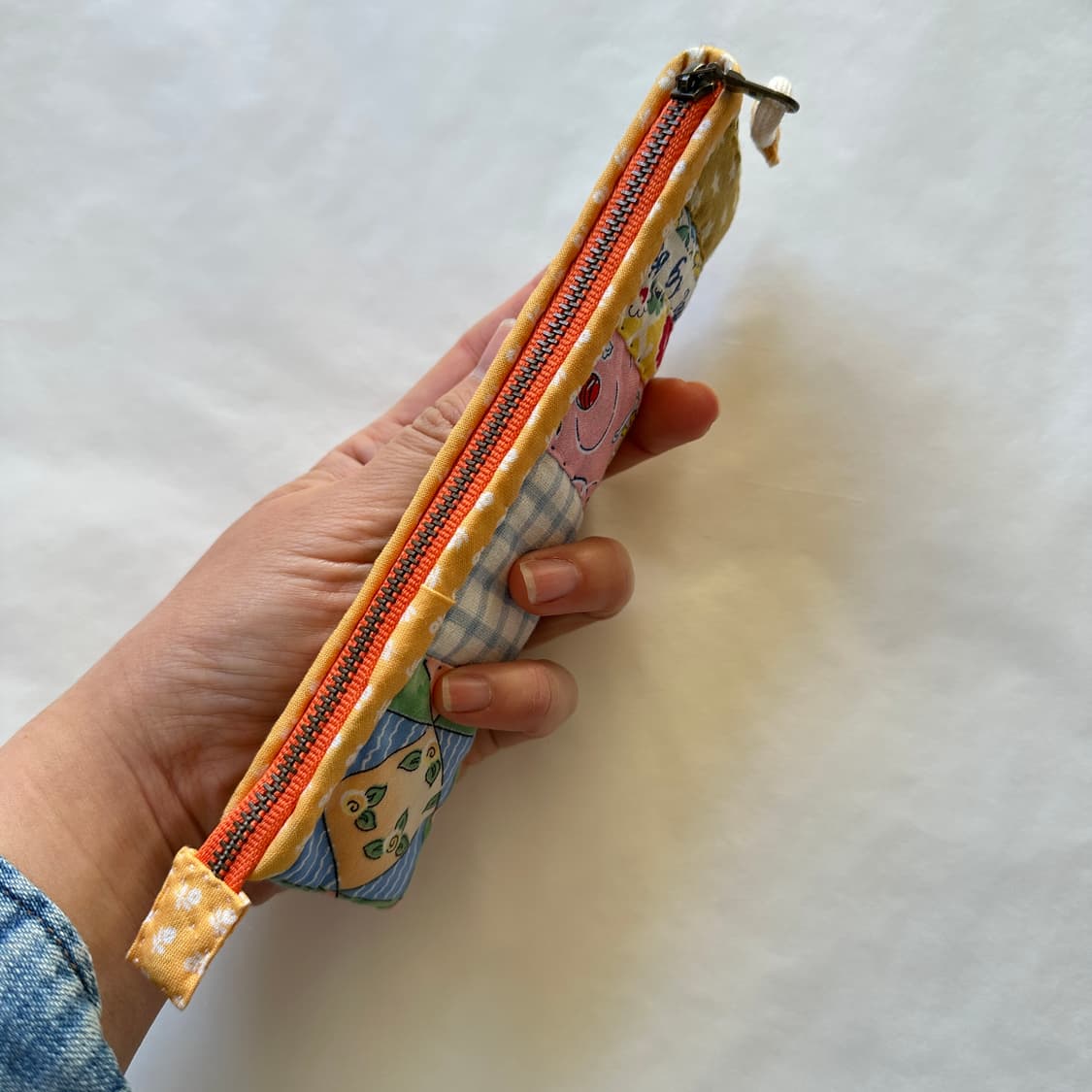 퀼트 핸드메이드 필통 / 길쭉 파우치 / 펜슬 파우치 상품이미지5