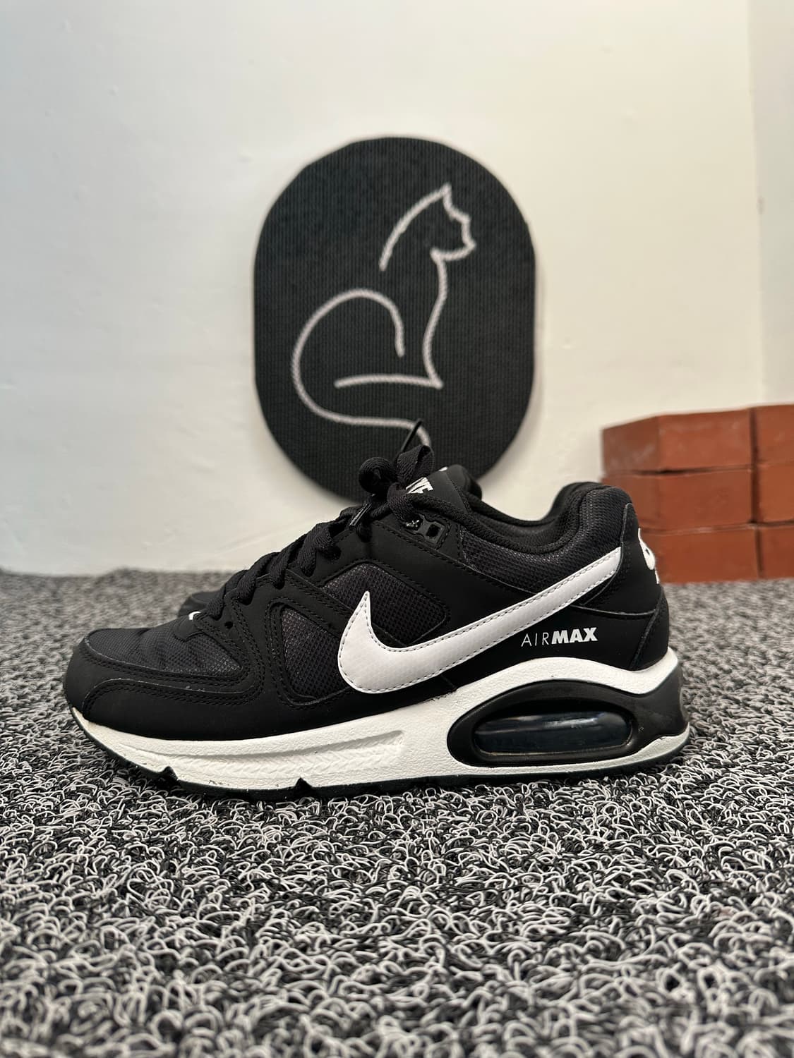 나이키 에어맥스 커맨드 블랙 240 상품이미지1