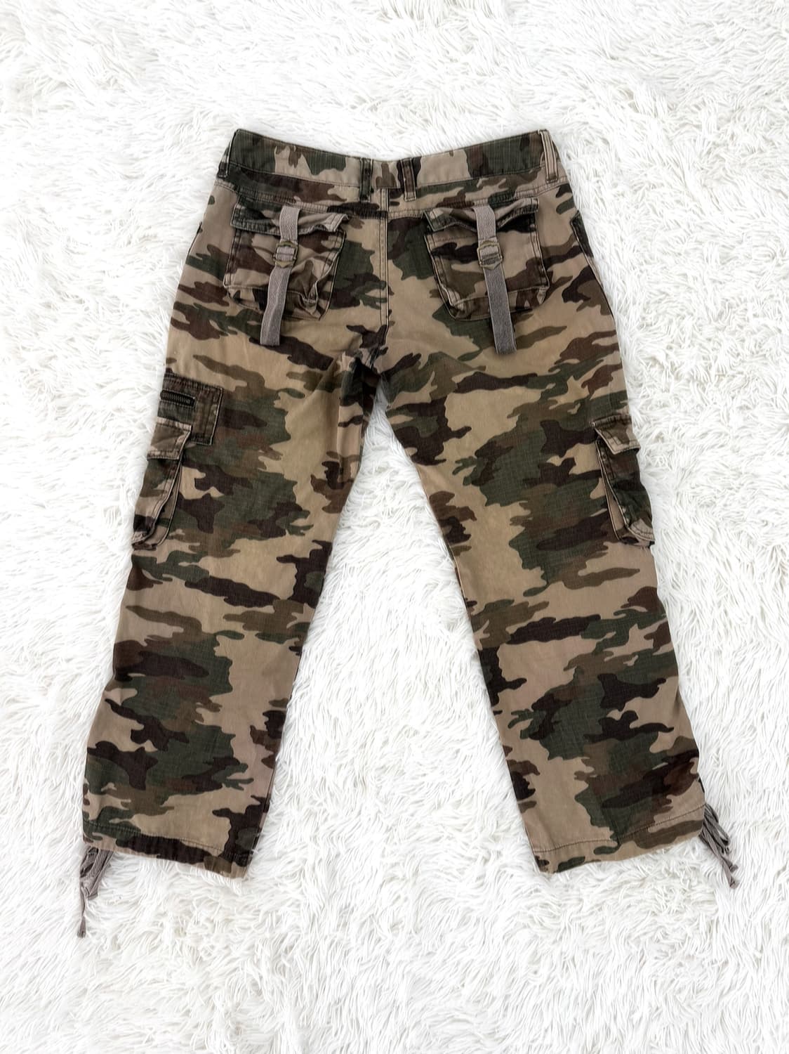 카모 카고 카프리 팬츠 상품이미지2