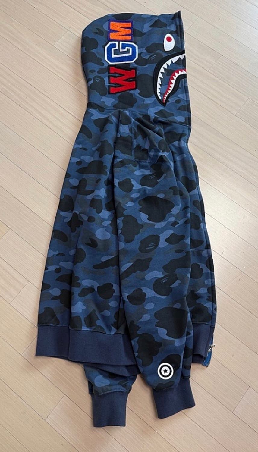 베이프 청계 후드집업 / L 상품이미지4