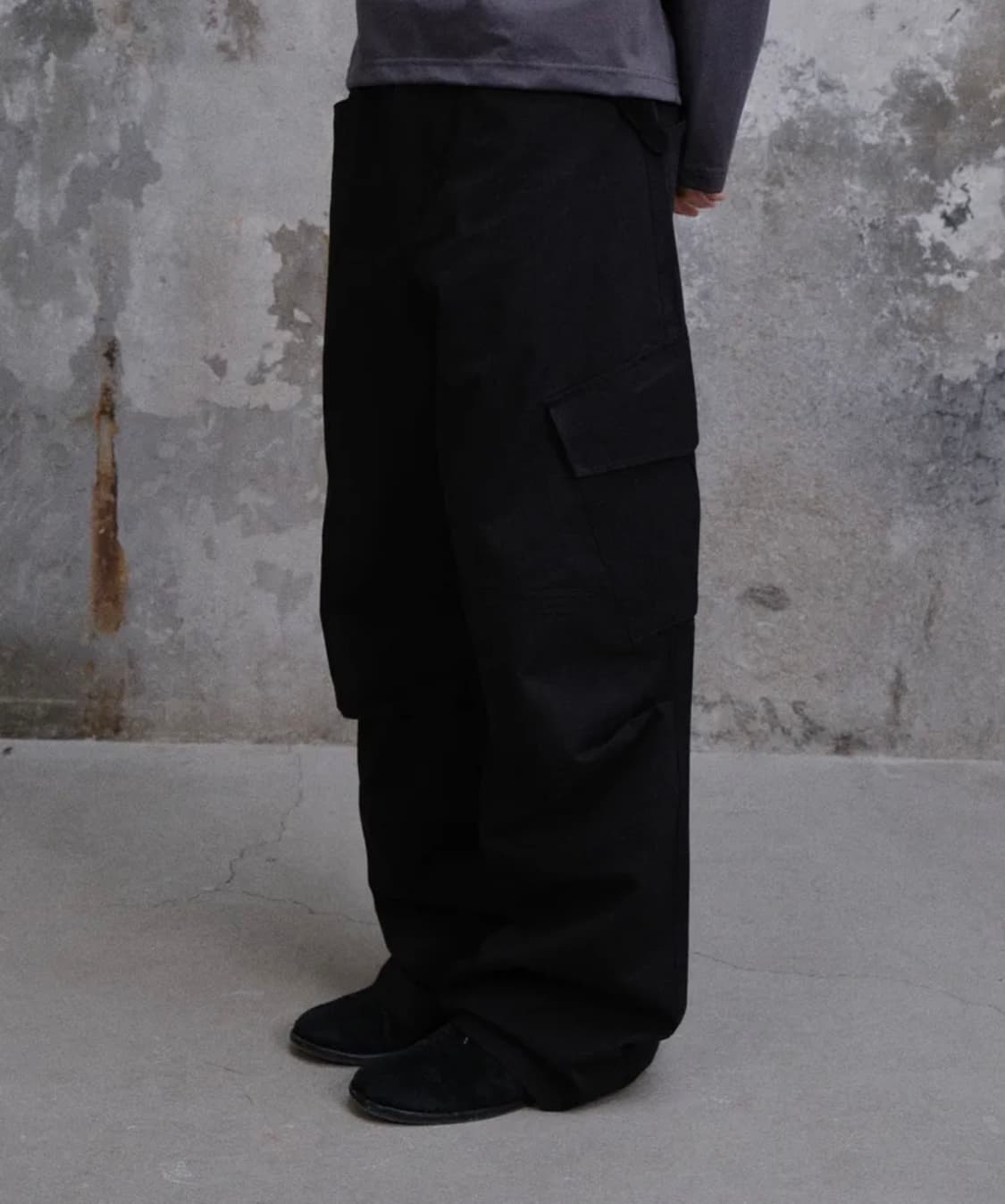 다이브인 VERN CARGO PANTS V2 (BLACK) 상품이미지1