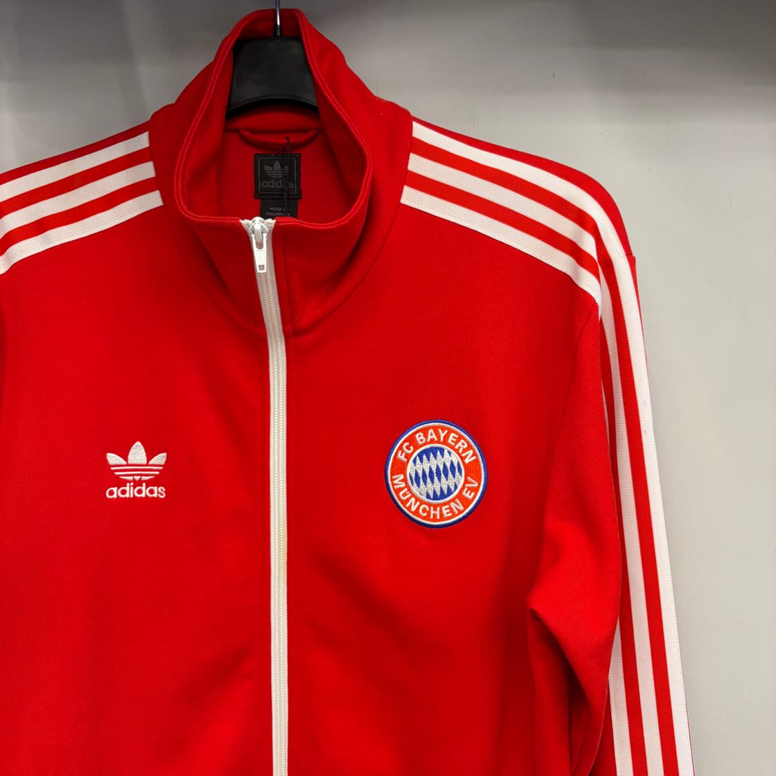 아디다스 바이에른뮌헨 레드 트랙탑 져지 XL 상품이미지2