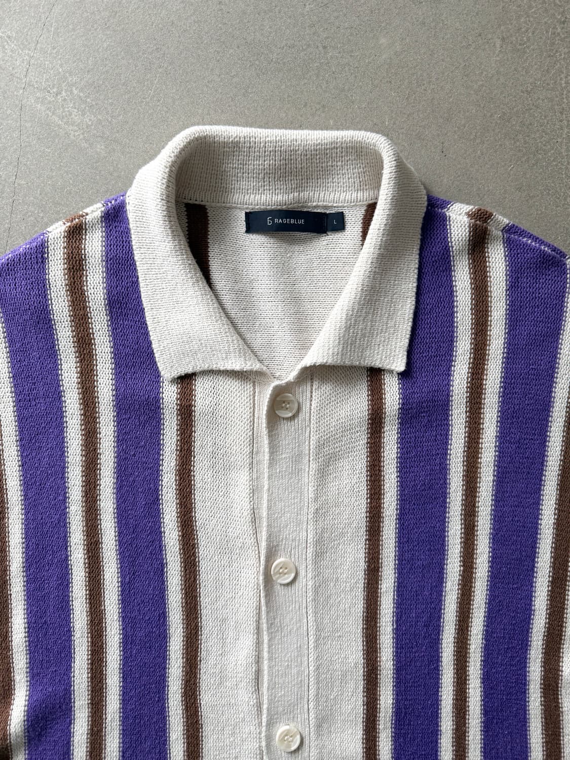 RAGEBLUE Cotton Knit Cardigan 상품이미지3