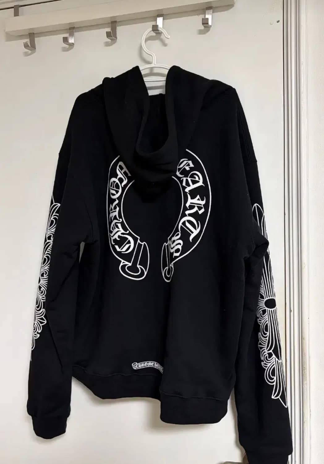 M)크롬하츠 플로랄 홀스슈 헤비웨이트 후드집업 상품이미지1