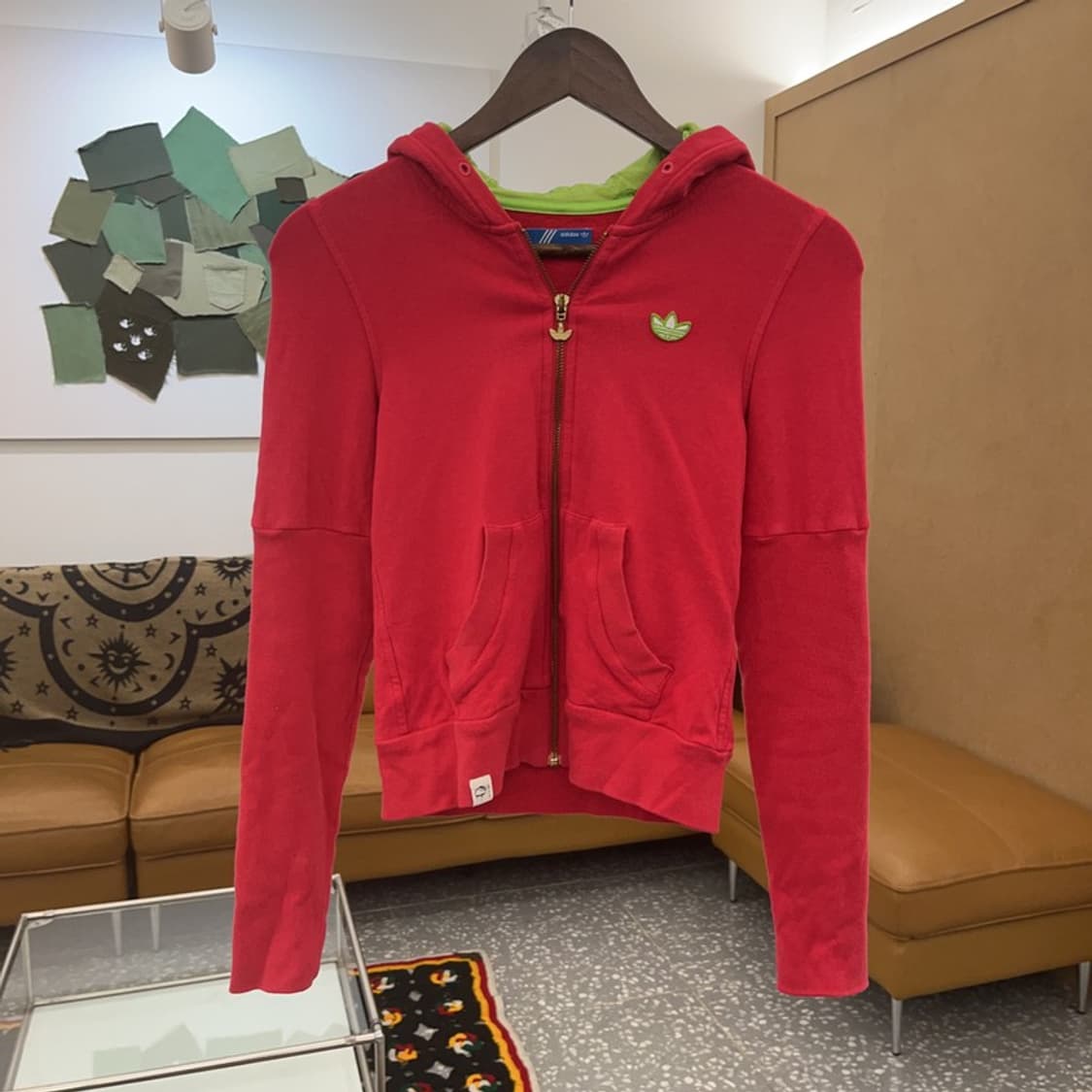 아디다스 Y2K 레트로 00's 네온컬러 후드집업 85 C07723 상품이미지3