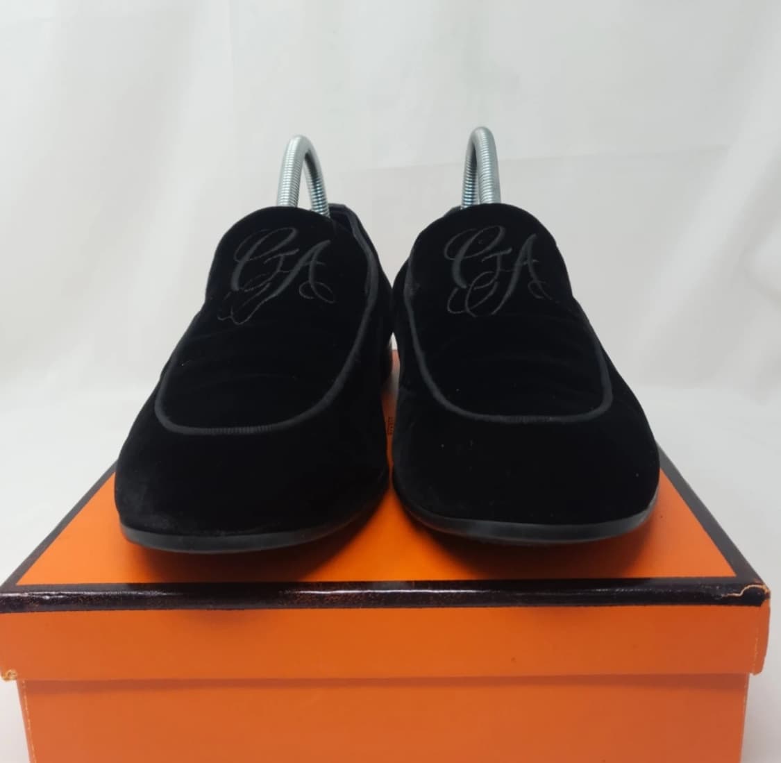 조르지오 아르마니 벨벳 로퍼 250mm 상품이미지1