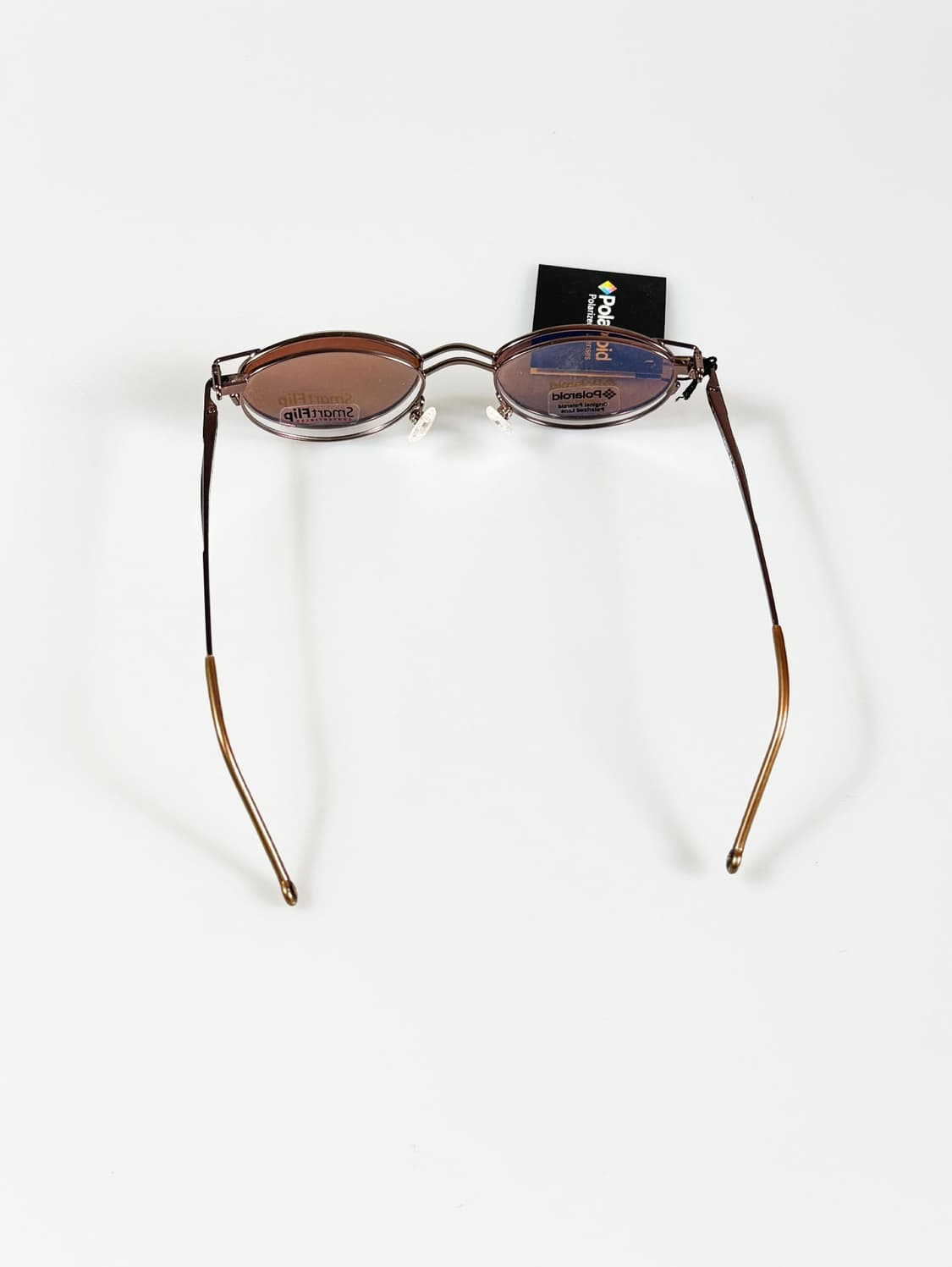 미국제 ELITE 클립온 슬림 오벌 프레임 빈티지 안경 상품이미지6