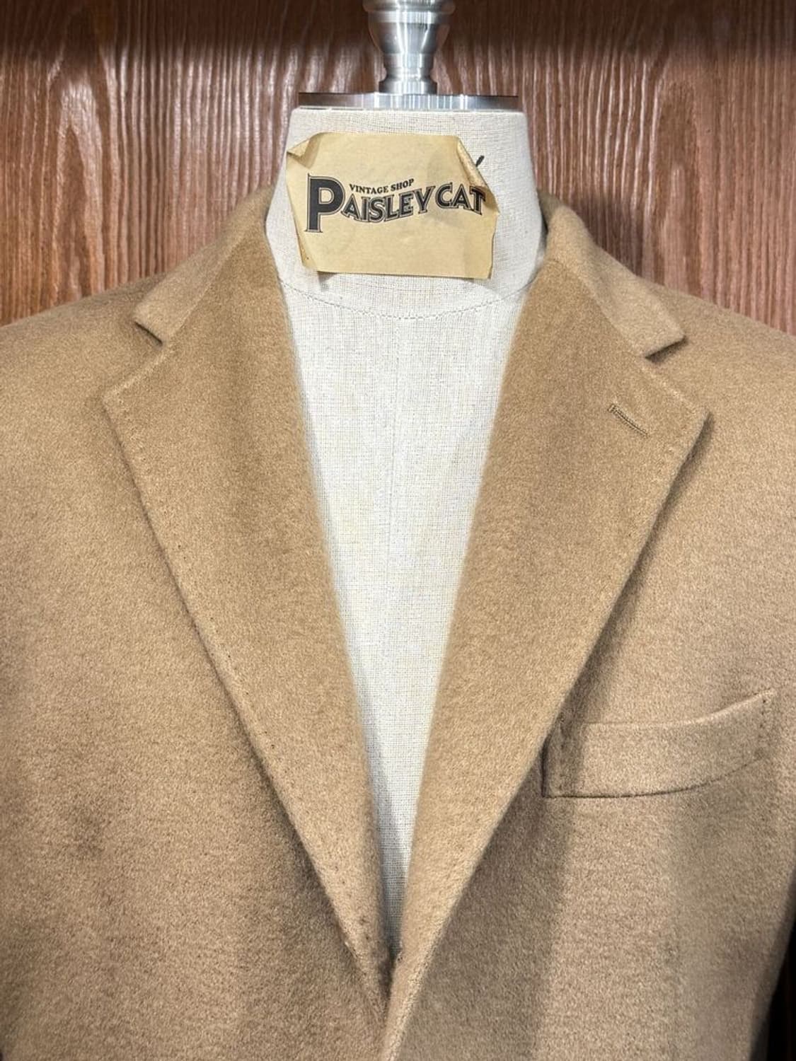 페레가모 카멜헤어 자켓 상품이미지3