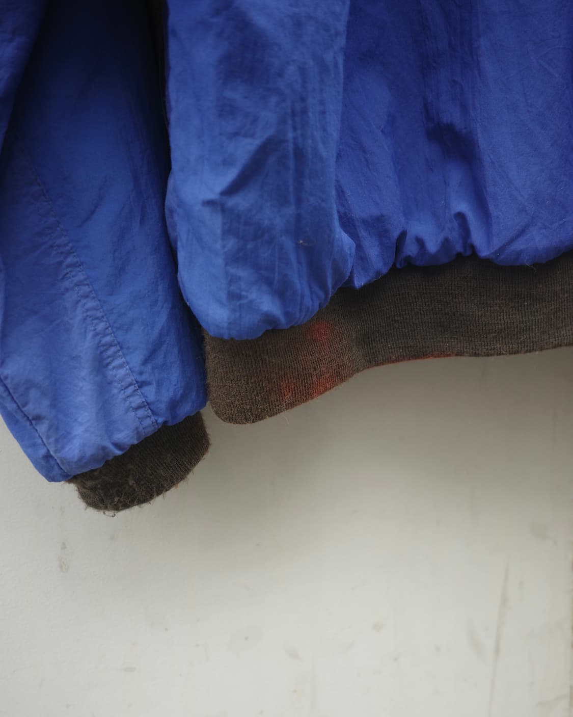 90s 더 노스페이스 로얄블루 나일론 웜업 자켓 상품이미지8