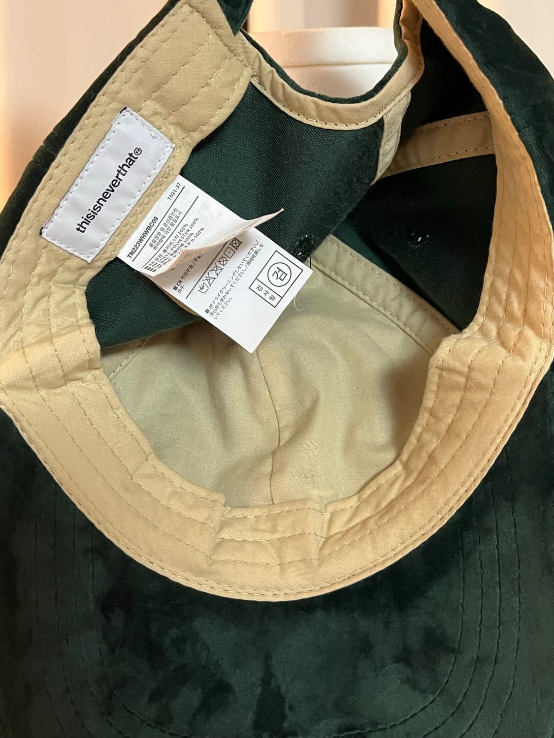 디네댓 벨벳 캡 상품이미지3