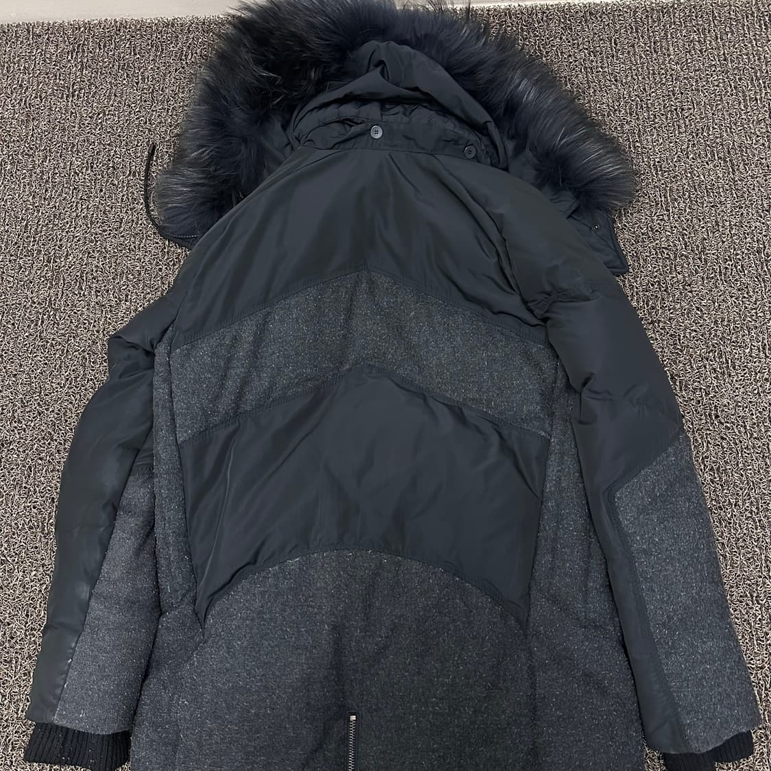 SYSTEM 시스템 여성 다운 패딩 블랙 신장 160사이즈 상품이미지5