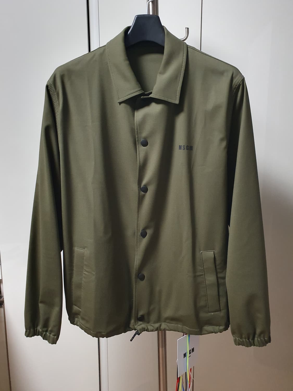 MSGM 버진 울 코치 자켓 상품이미지1