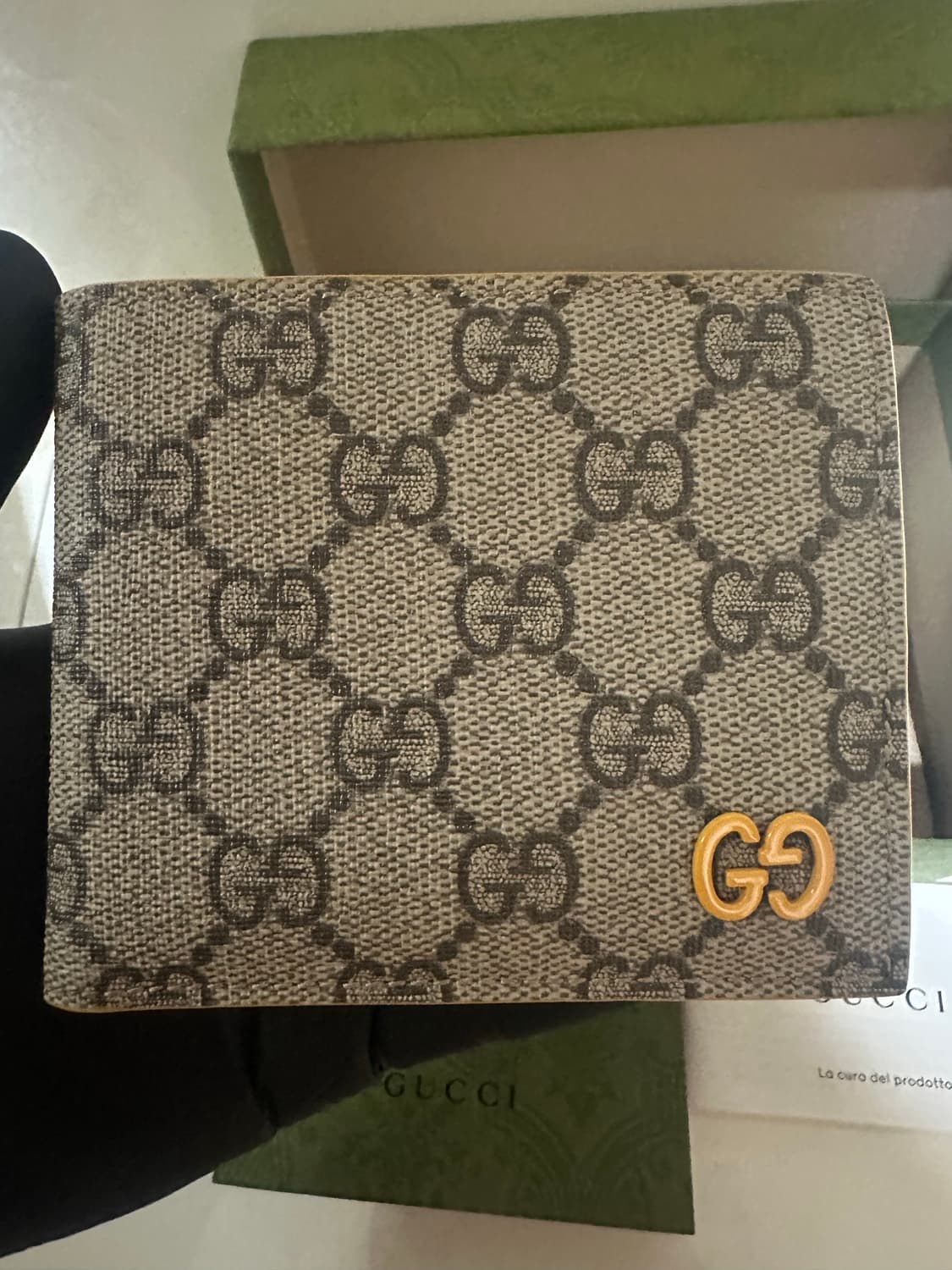 구찌 GG수프림 디테일 반지갑 상품이미지3