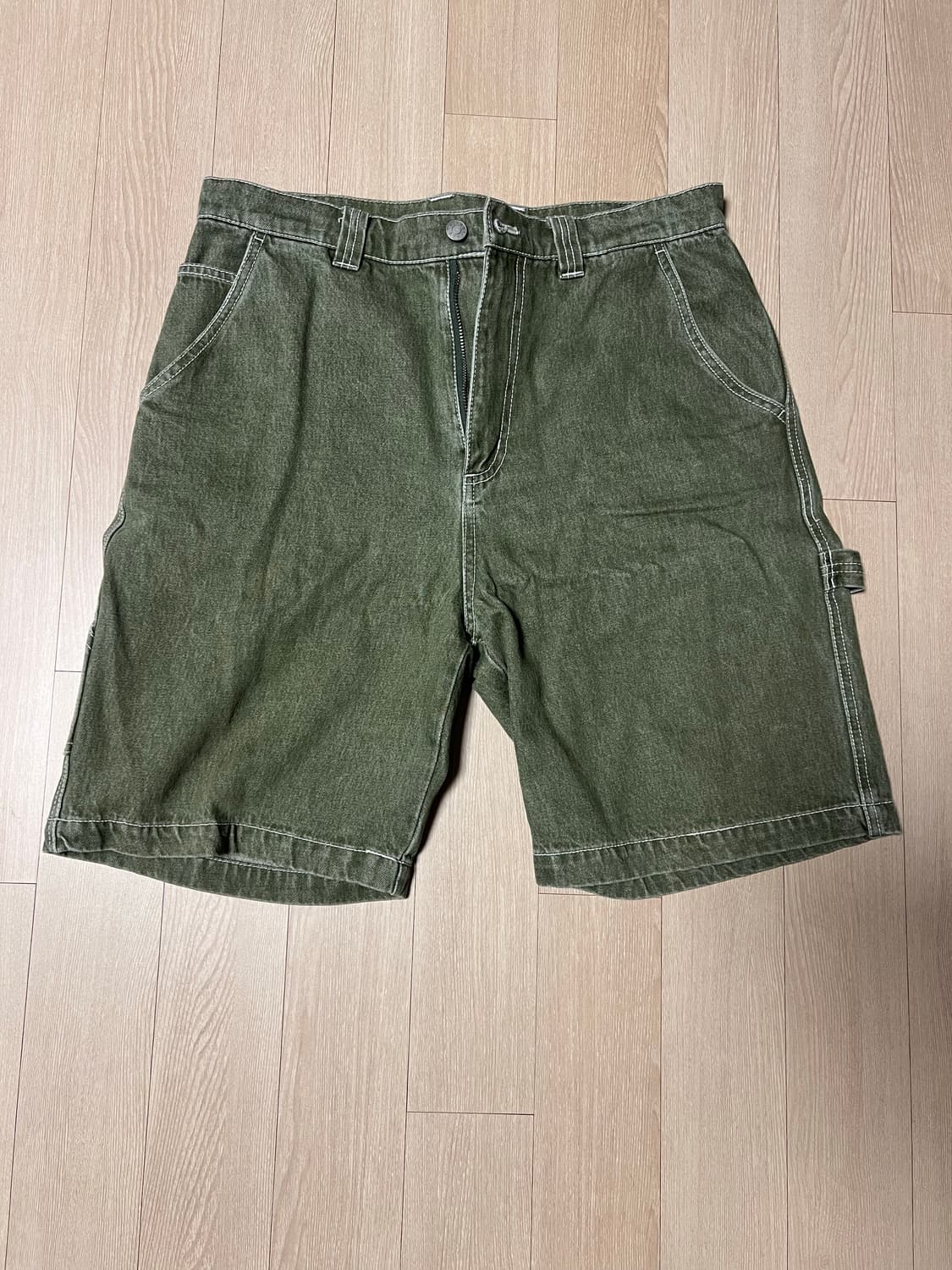 브라운 브레스 카키 카펜터 쇼츠 L 상품이미지1