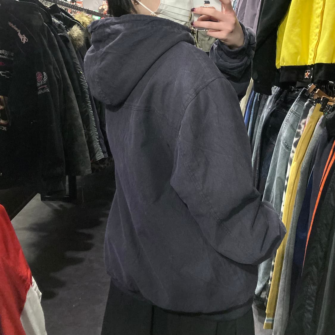 [IM] iriedaily 후드 자켓 네이비 상품이미지7