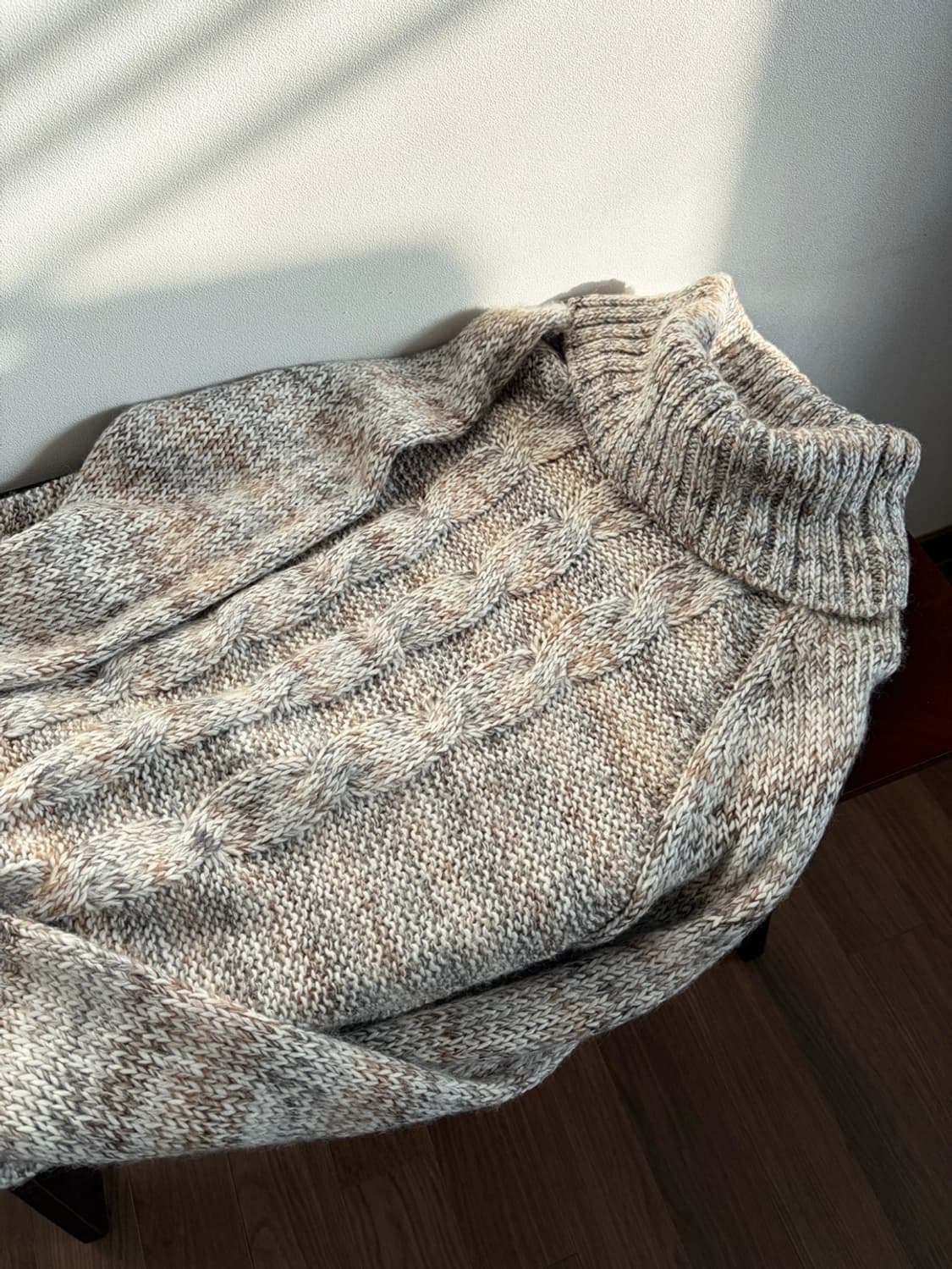 wide turtleneck dress & top 상품이미지7