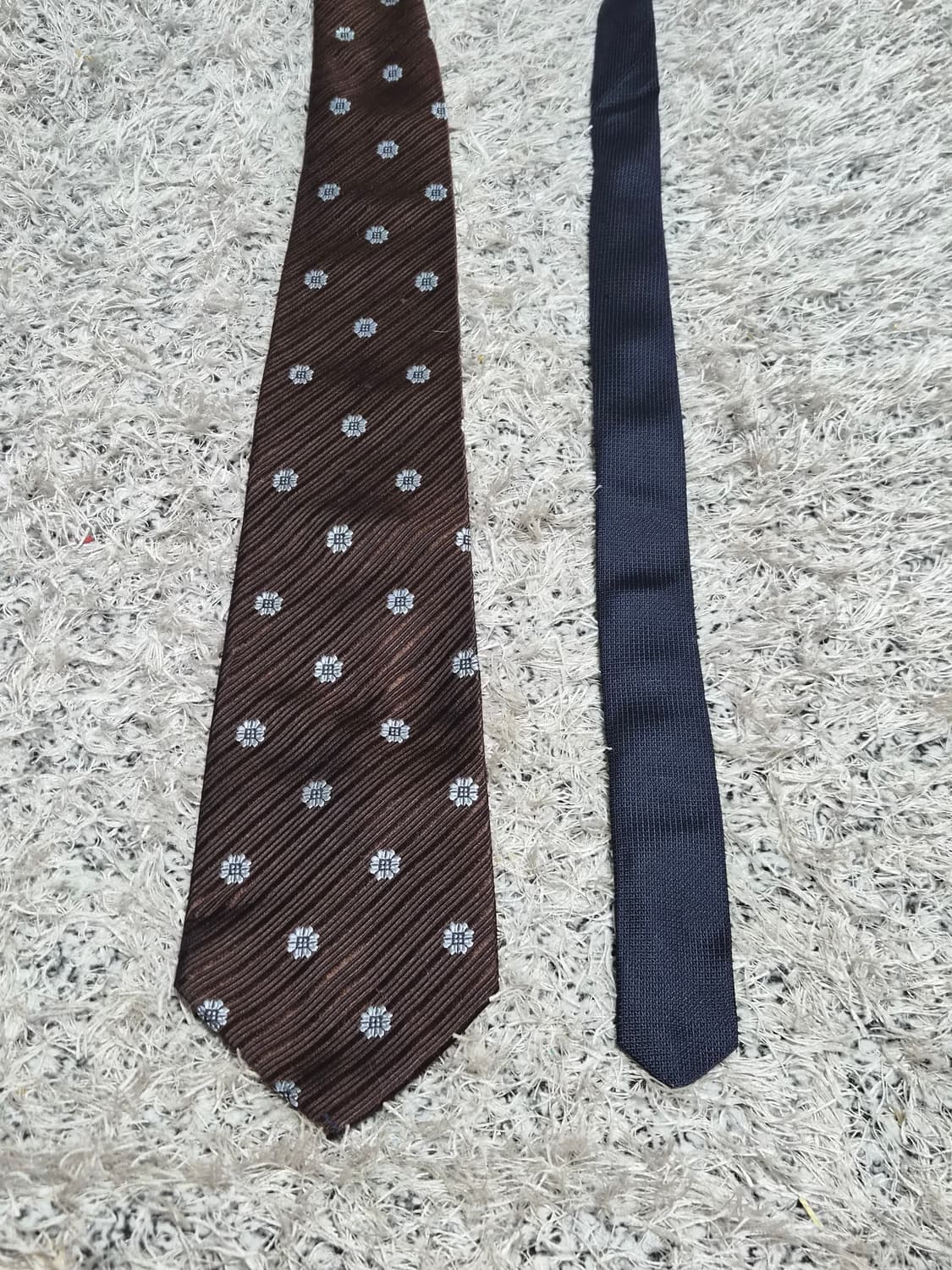 타미힐피거Tommy 플라워 도트 패턴 넥타이 Free - N42 상품이미지5