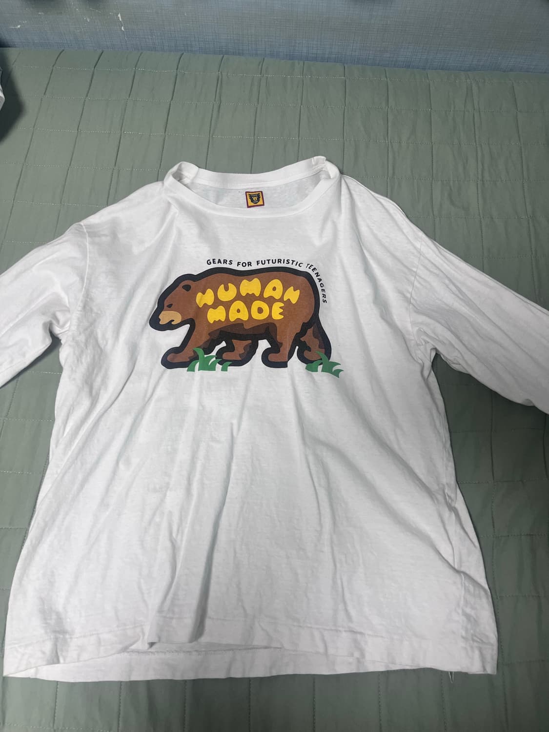 휴먼메이드 롱슬리브 xxl 판매합니다 상품이미지1