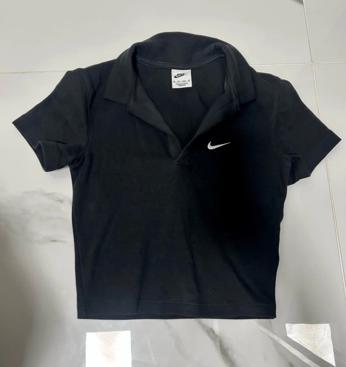 나이키 에센셜 여성 반팔 폴로 탑 상품이미지2