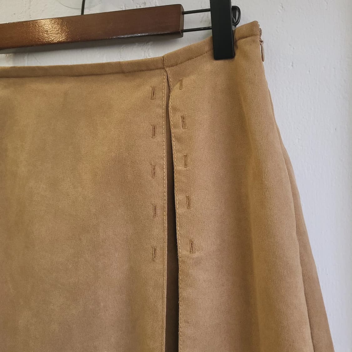 Biersch 스웨이드 플리츠 스커트 상품이미지4