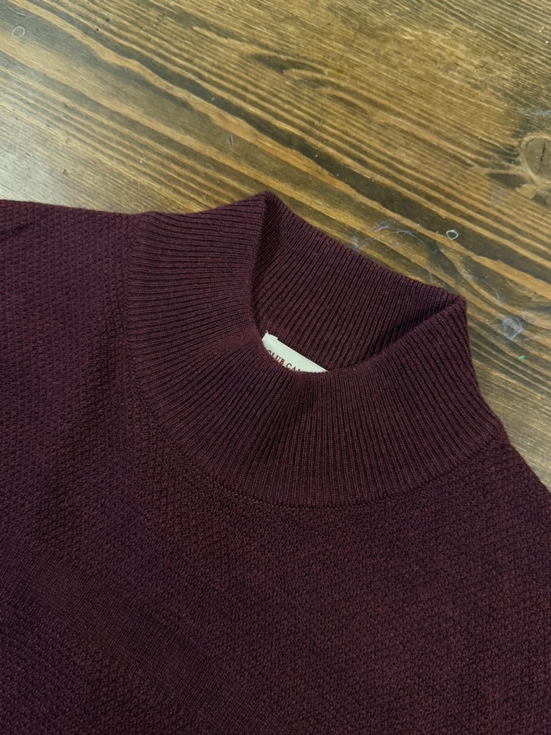 캠브리지멤버스 램스울 모호크넥 니트 남성 100 상품이미지5