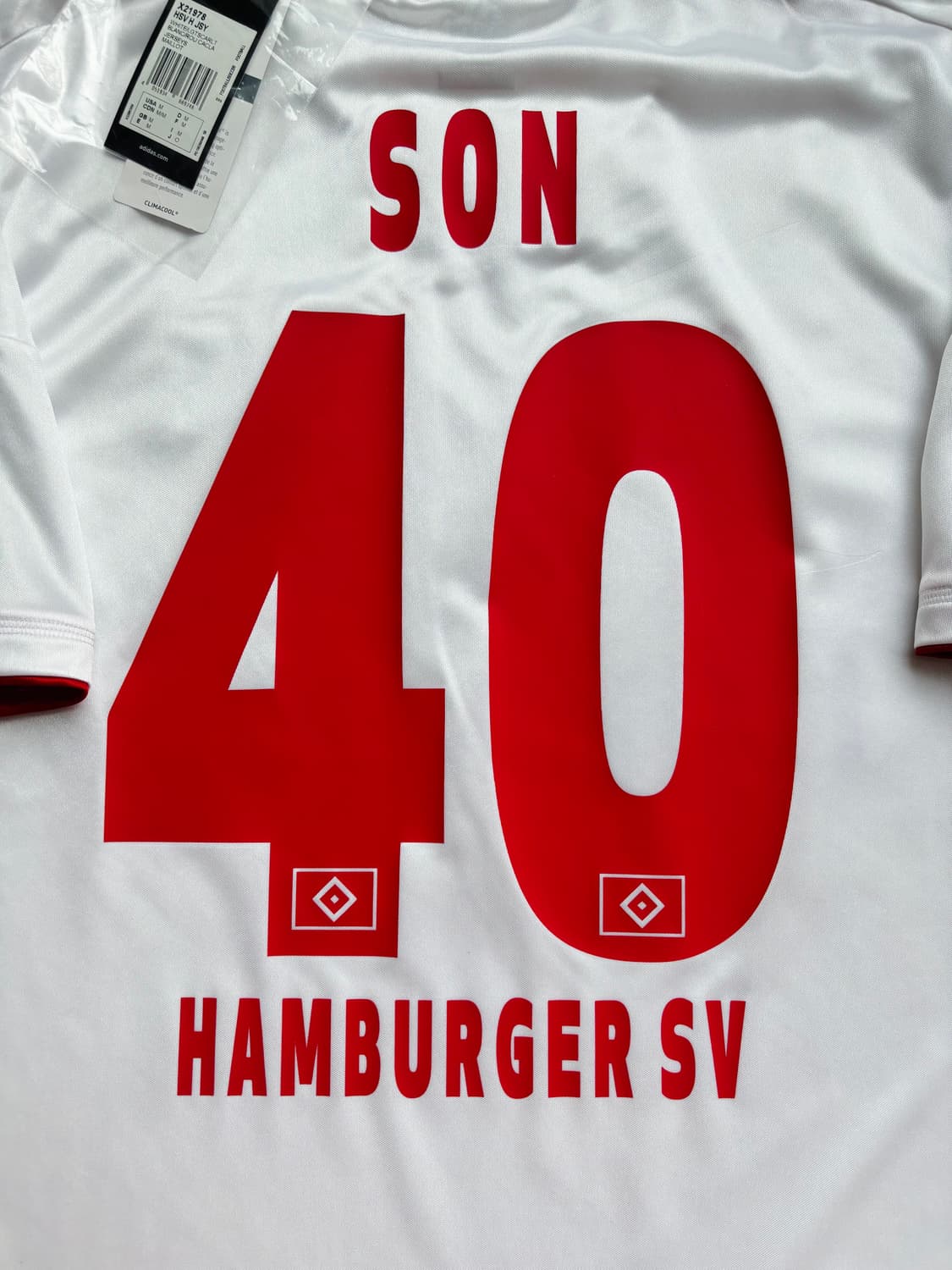 아디다스 12 13 함부르크 홈 손흥민 유니폼 상품이미지3