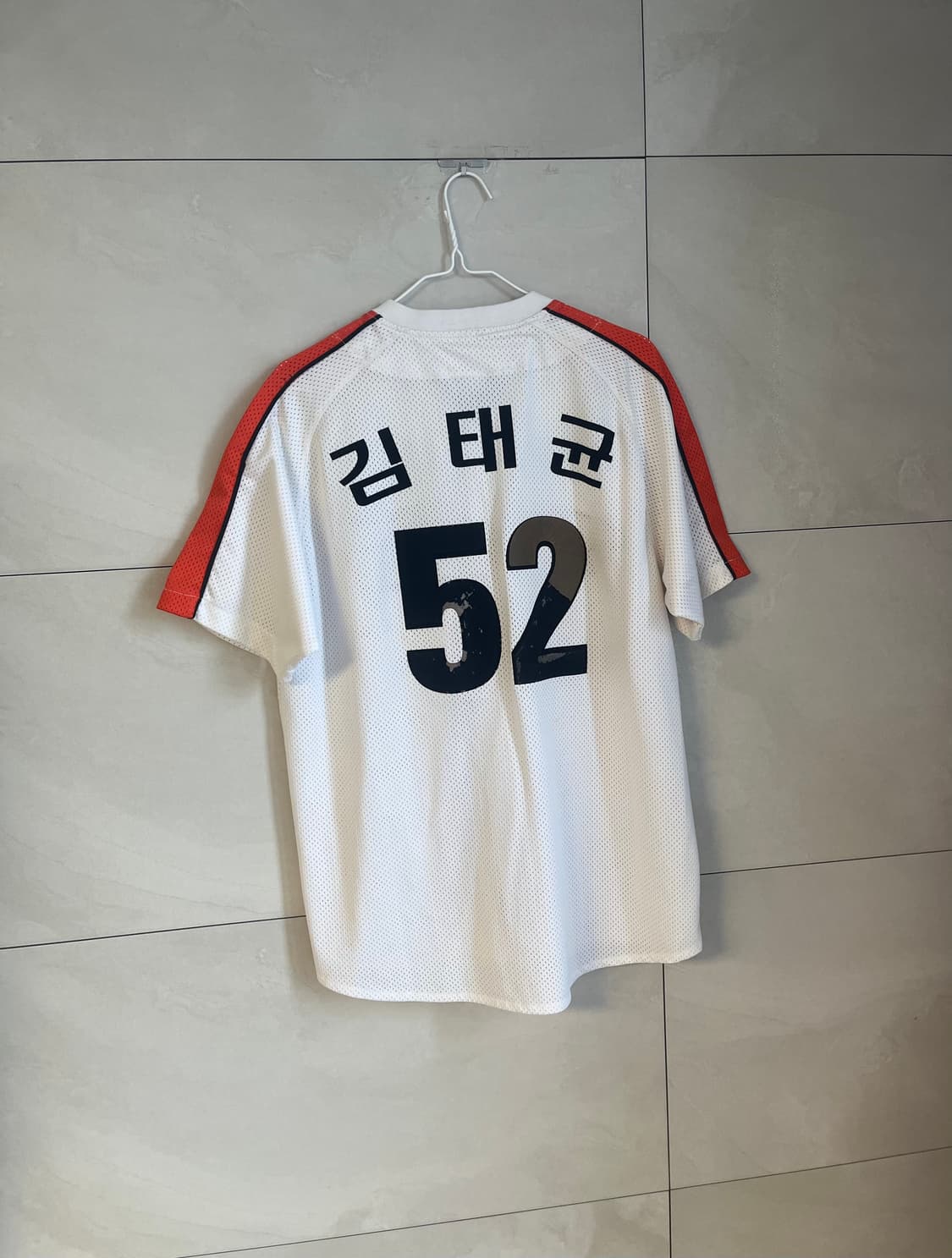 한화이글스 김태균 마킹 레트로 야구 유니폼 [95] 상품이미지2