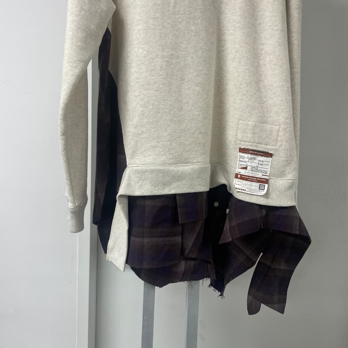 미하라야스히로 셔츠 레이어드 맨투맨 F 상품이미지3