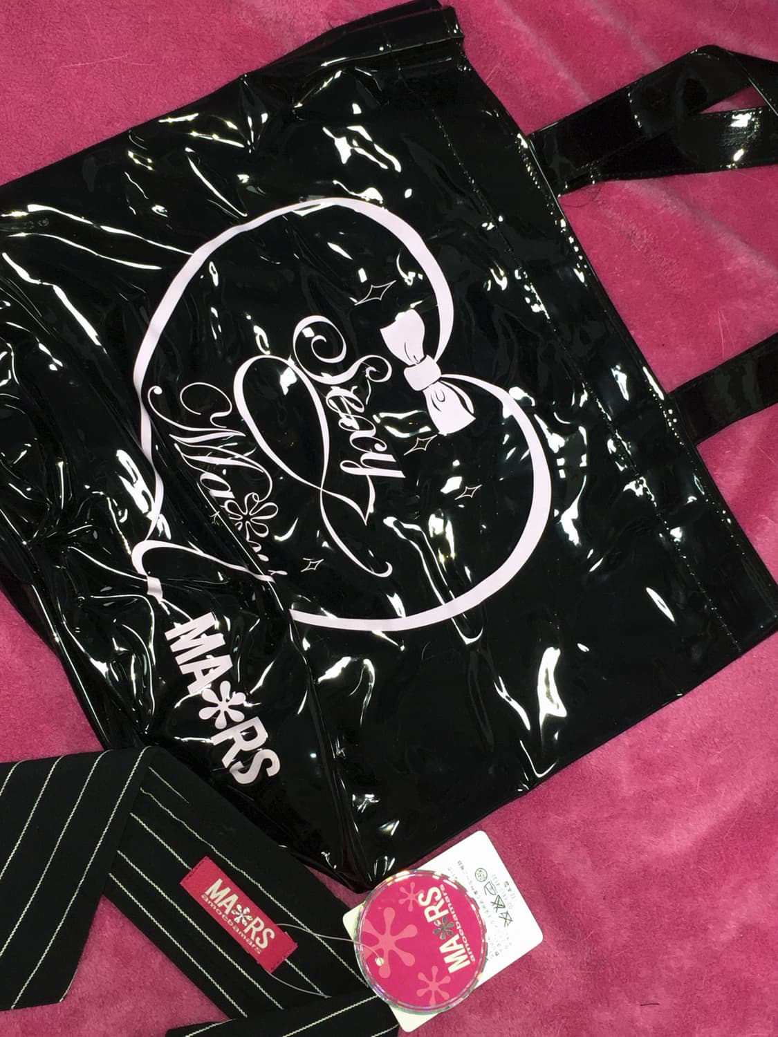 내일까지만) MA*RS 마즈 카라 진주 네크리스 + 쇼퍼백 세트 상품이미지2