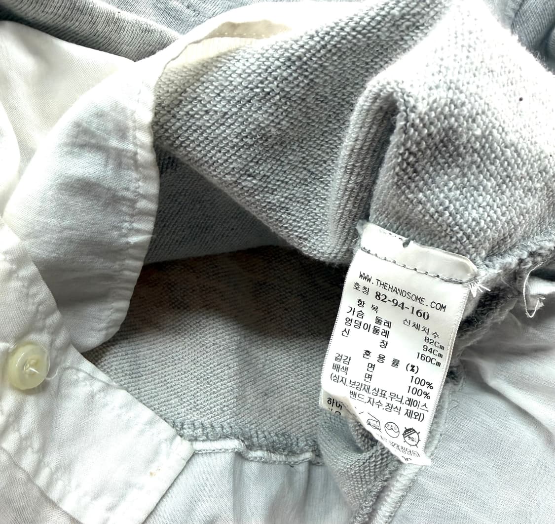 82/ 시스템 22SS 셔츠 레이어링 긴팔 상품이미지9