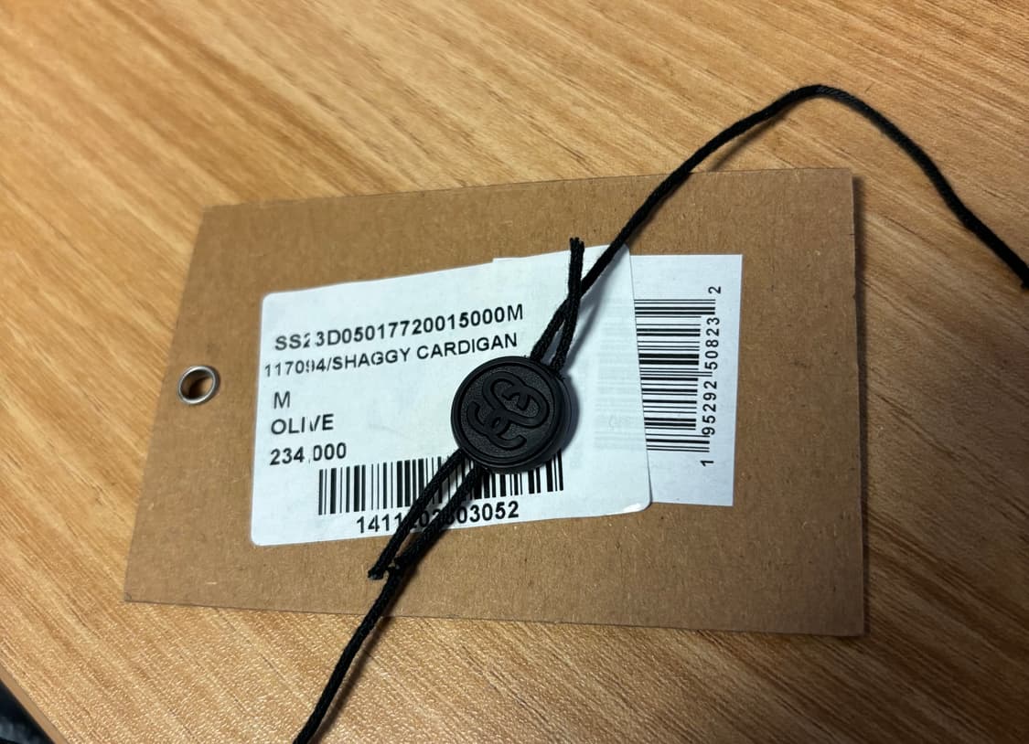스투시 쉐기 가디건 올리브 모헤어 상품이미지6