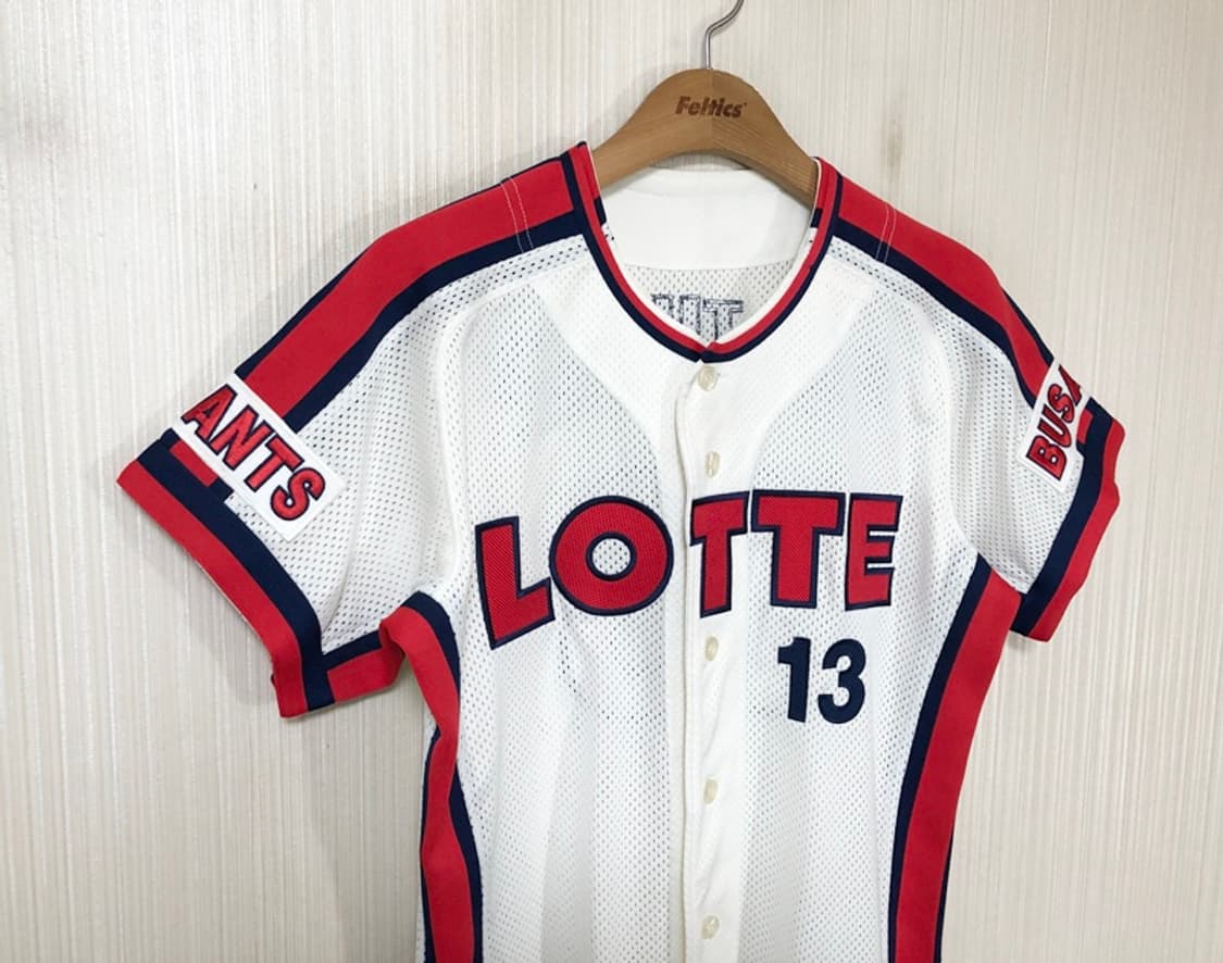 KBO 카멜레온어센틱 롯데자이언츠 챔피언홈유니폼 85 #13 황재균 상품이미지4