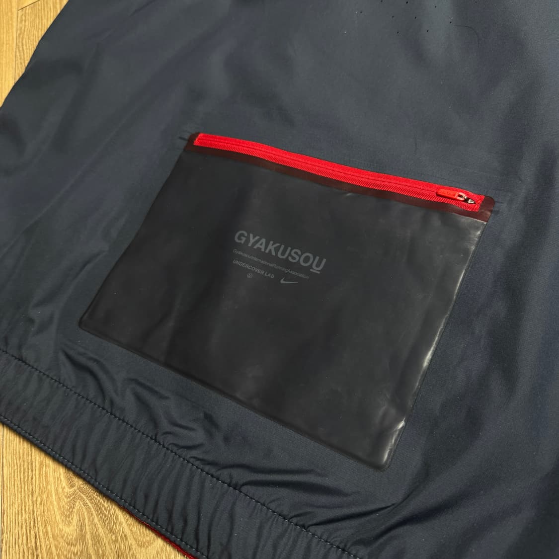 나이키 랩 갸쿠소우 바람막이 네이비/레드 상품이미지7