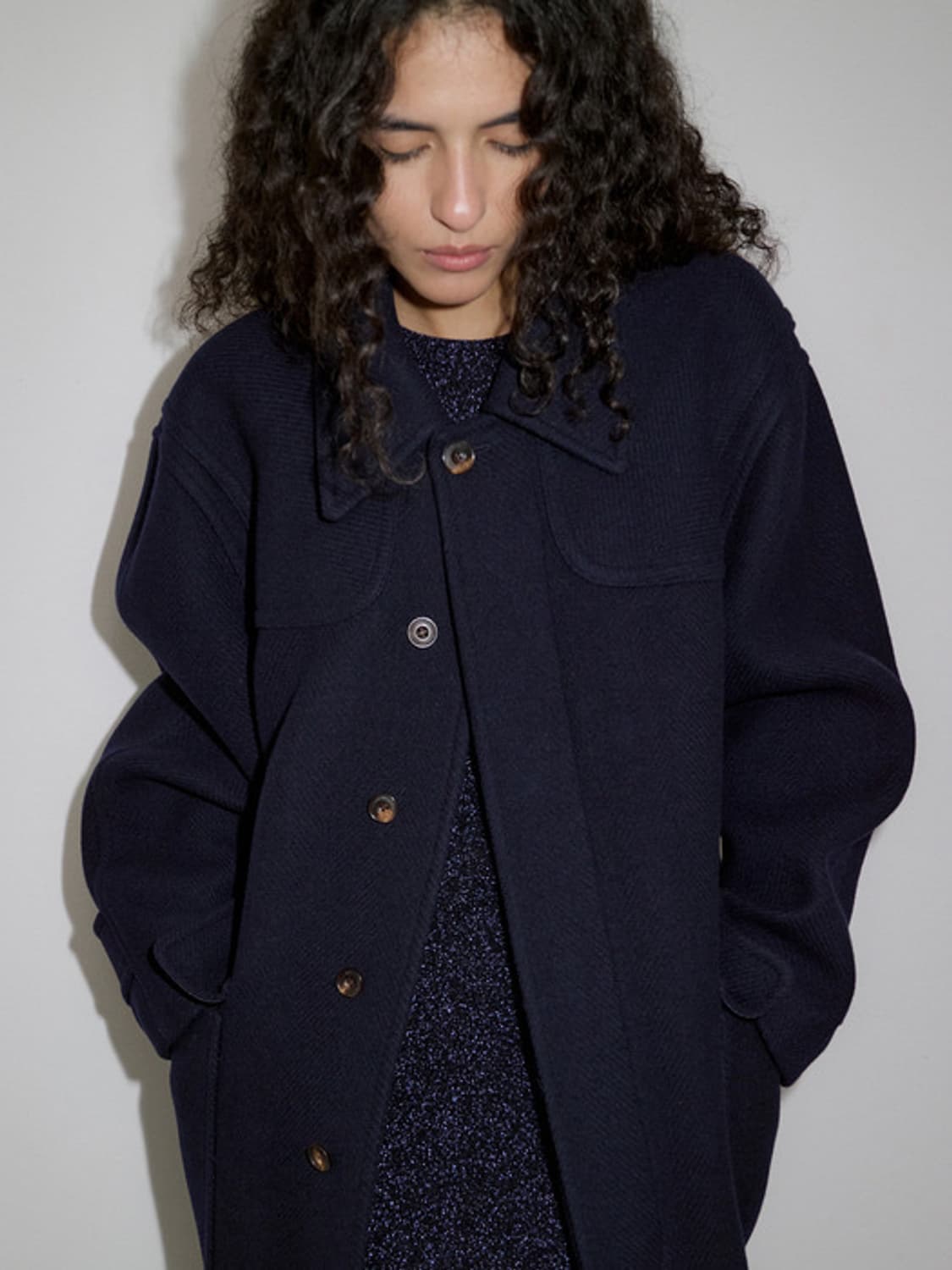 오버듀플레어 아웃 포켓 울 맥코트 상품이미지9