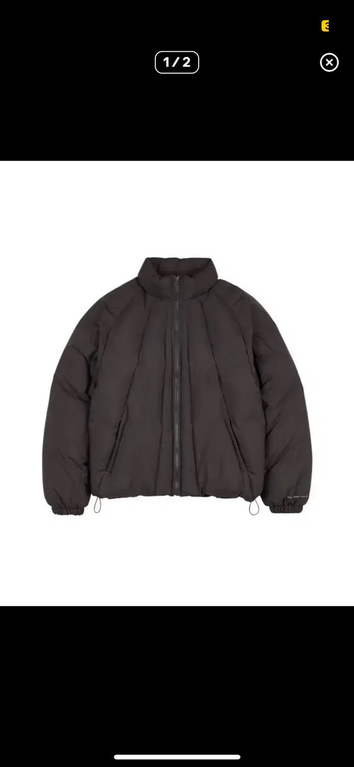 산산기어 21fw 다크그레이 푸퍼 상품이미지1