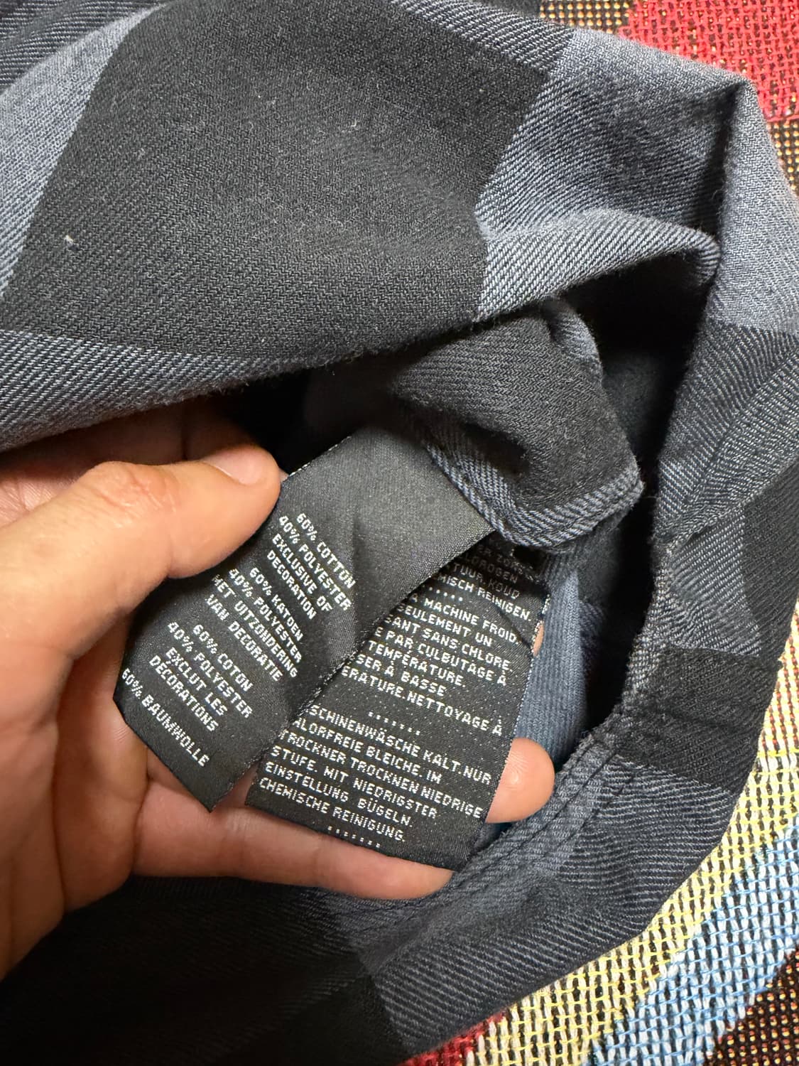 Harley Davidson 할리데이비슨 포켓 로고 플란넬 셔츠 할리셔츠 상품이미지5