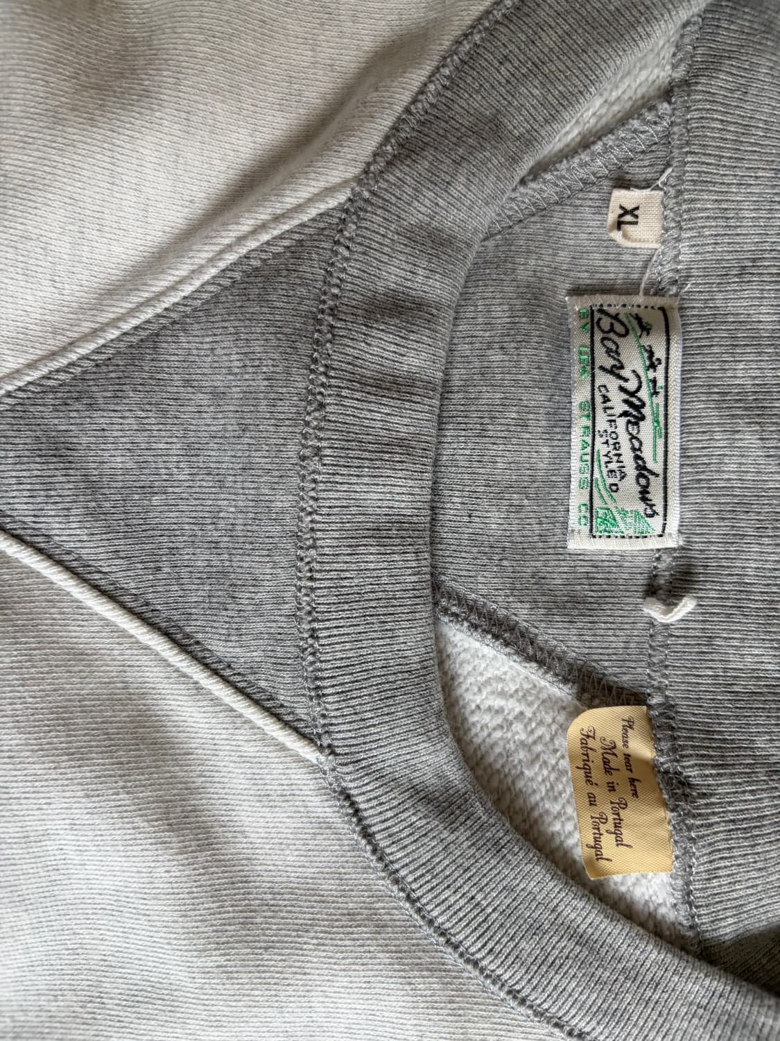 리바이스 맨투맨 스웻셔츠 그레이 xl 상품이미지3