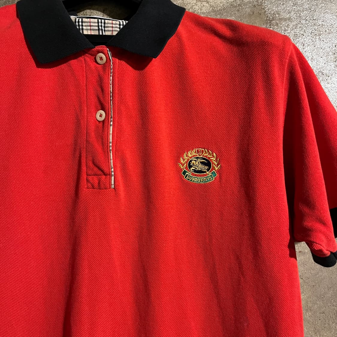 버버리 폴로 반팔카라티 상품이미지2